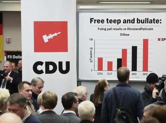 CDU Holds 29% Lead in Rheinland‑Pfalz Pre‑Election Poll, 2 Points Ahead of SPD