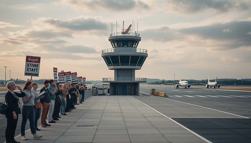 German Aviation Guild Warns Strikes Threaten Nation's Aviation Competitiveness