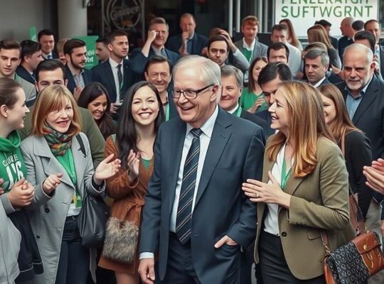 Green Youth Pushes Controversial Mayor Boris Palmer From Stuttgart Party Event