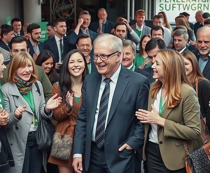 Green Youth Pushes Controversial Mayor Boris Palmer From Stuttgart Party Event