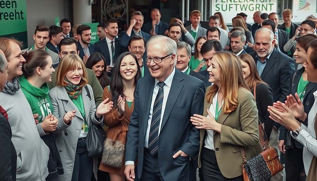 Green Youth Pushes Controversial Mayor Boris Palmer From Stuttgart Party Event