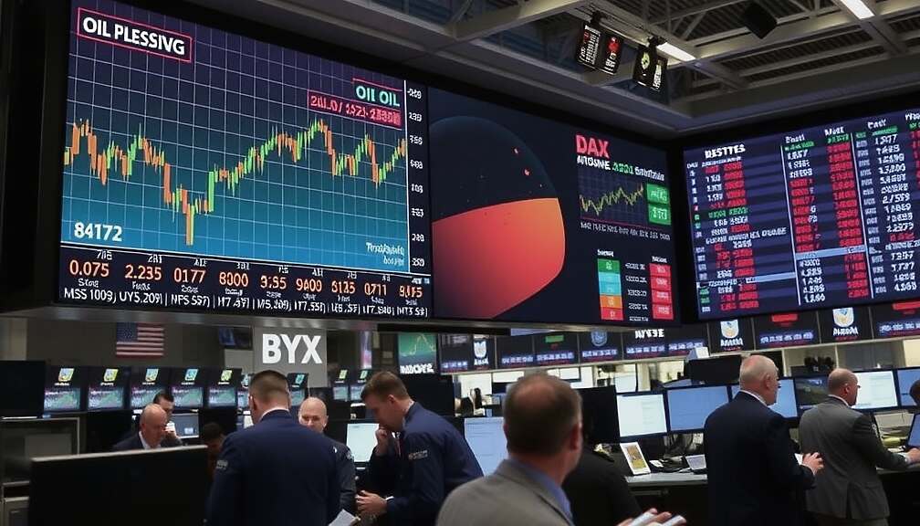 DAX Stalls Midday as Oil Prices Drive Volatility; Investors Brace for Friday's Expiry Cliff