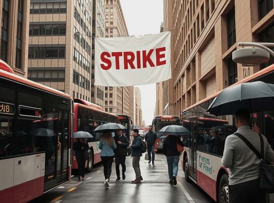 Verdi Calls for Thursday Public Transport Strikes in Five German States.