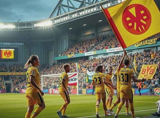 Dortmund Secures 2-1 Bundesliga Win Over Cologne, Narrowing Gap to Bayern