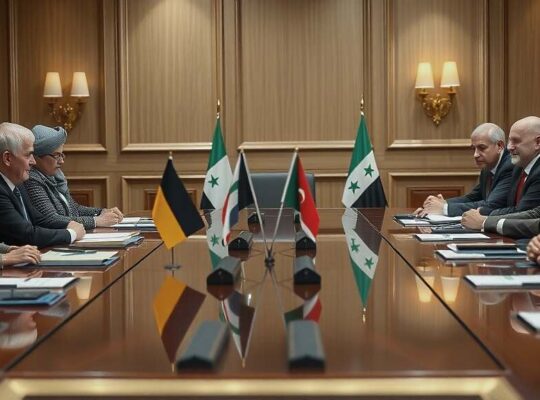 Hardt Urges Inclusive Syrian Future as Refugees Consider Return in Berlin Talks