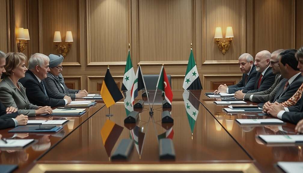 Hardt Urges Inclusive Syrian Future as Refugees Consider Return in Berlin Talks