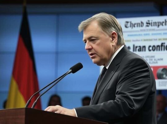 Schröder Endorses Merz's "No U.S. Military Aid in Iran War" Stance