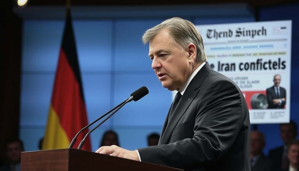 Schröder Endorses Merz's "No U.S. Military Aid in Iran War" Stance