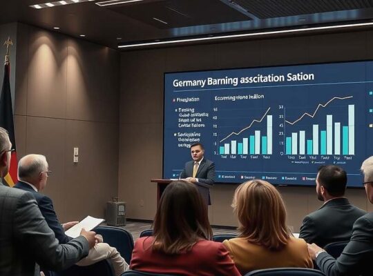 German Banks Lower 2023 Growth Forecast to 1% Amid Iran‑War‑Driven Oil Price Uncertainty