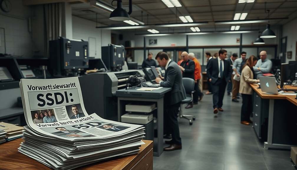 SPD Shuts Print Edition of "Vorwärts" Magazine, Announces Digital Relaunch Plan.