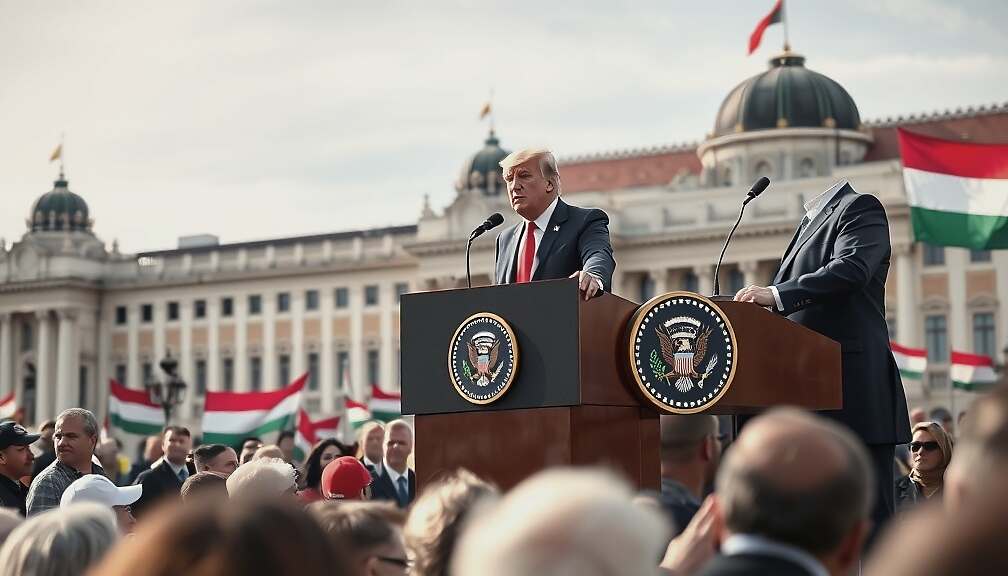 Trump Urges Hungarians to Back Orbán Ahead of April Parliamentary Election