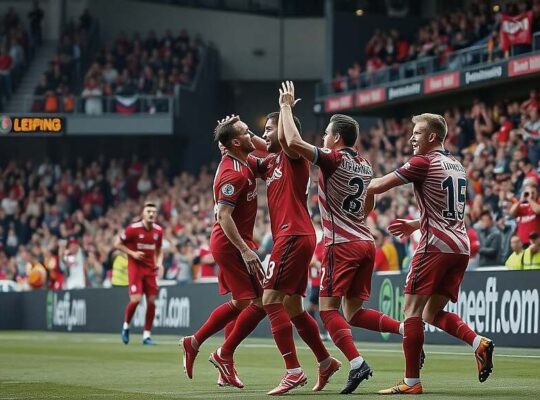 RB Leipzig Edges Augsburg 2-1 in Dramatic Comeback