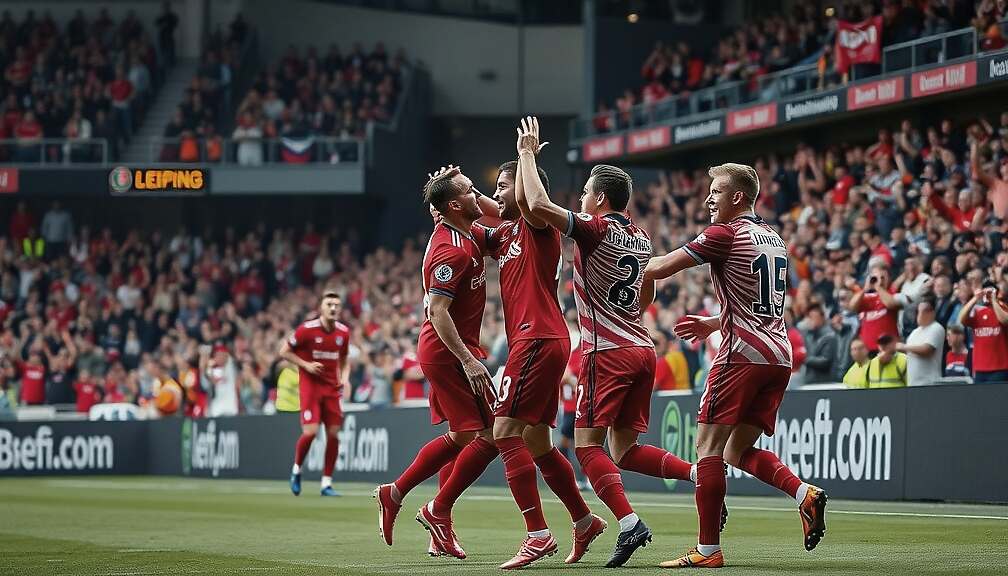 RB Leipzig Edges Augsburg 2-1 in Dramatic Comeback