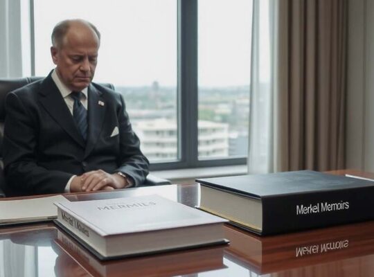 Scholz Confirms He Hasn't Read Merkel's Memoirs, Promises Book Talk at Lit‑Cologne.