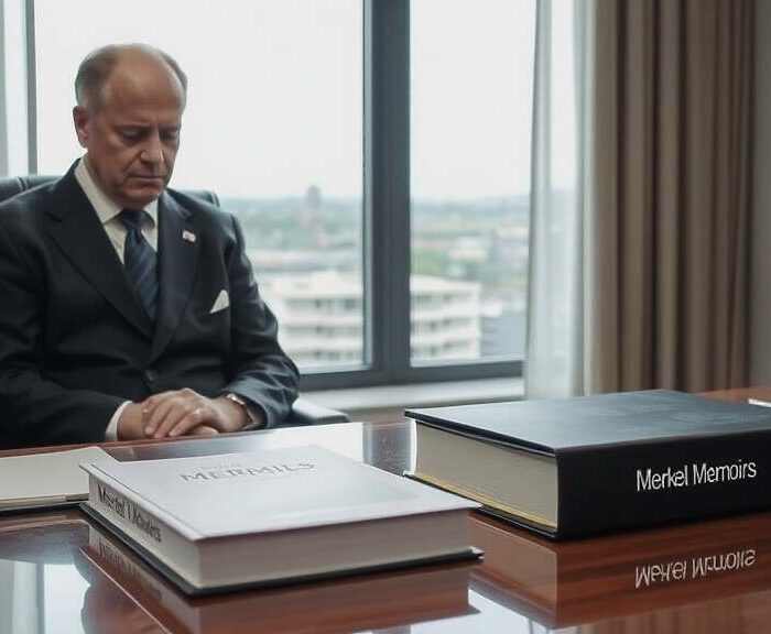 Scholz Confirms He Hasn't Read Merkel's Memoirs, Promises Book Talk at Lit‑Cologne.