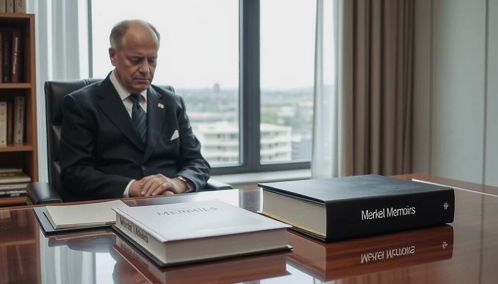 Scholz Confirms He Hasn't Read Merkel's Memoirs, Promises Book Talk at Lit‑Cologne.