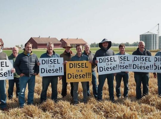 German Farmers Urge Immediate Suspension of Diesel Tax Amid Energy Price Surge