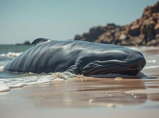 Humpback Whale Stranded Again in Baltic Bay Faces Low Odds of Escape.