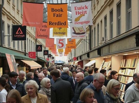 Leipzig Book Fair Nears New Attendance Record, 105,000 Visitors in First Two Days 