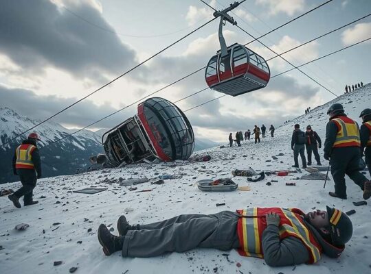 Swiss Cable Car Crashes in Engelberg Ski Resort, One Fatality Confirmed