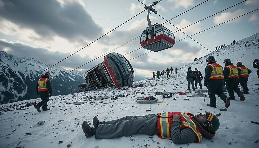 Swiss Cable Car Crashes in Engelberg Ski Resort, One Fatality Confirmed