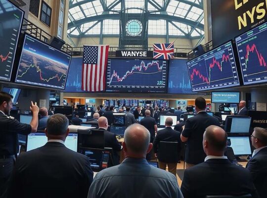 US Markets Slide as Judge Halts Probe of Powell, Amid Weak Growth, Low Consumer Sentiment, and Rising Oil Prices.