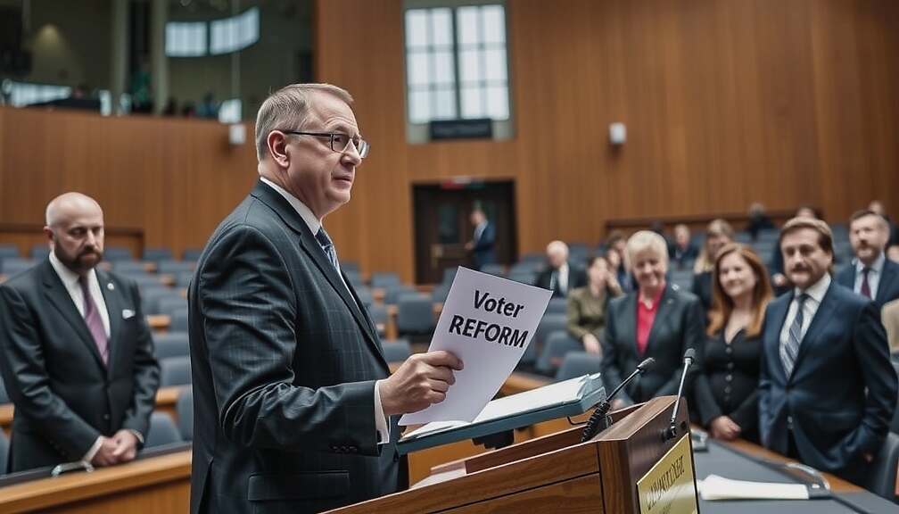 CSU Leader Urges Election Reform to Fix Constituency Seat Gaps, Sparking Tension with the SPD.