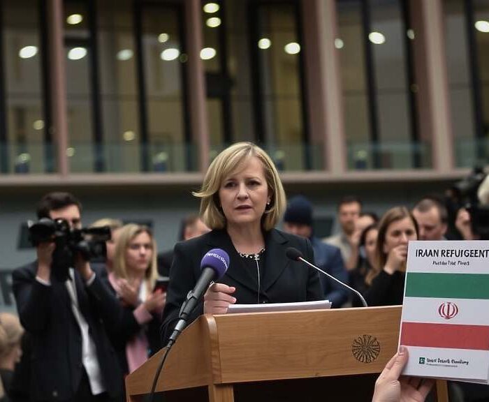 German Left Party Demands Secure Escape Routes for Iranian Refugees Amid US‑Israel Bombardment.