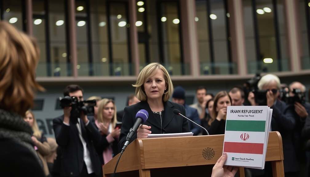 German Left Party Demands Secure Escape Routes for Iranian Refugees Amid US‑Israel Bombardment.