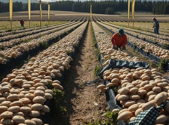 Germany's 2025 Mushroom Harvest Rises 1% to 78,400 t, Champignons Dominate and Organic Production Grows