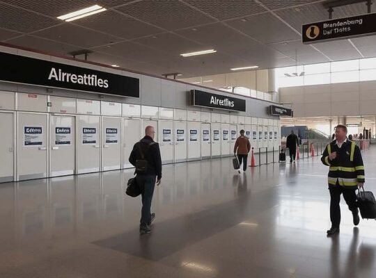 Berlin Brandenburg Airport Cancels Passenger Flights on March 18 Amid Verdi Strike