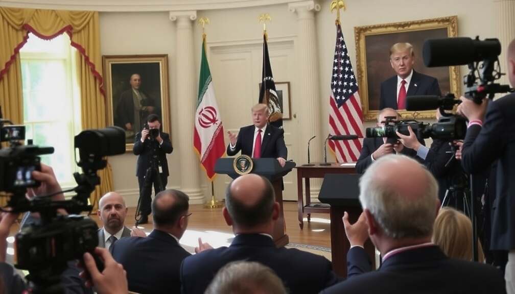 Trump Extends Iran Ultimatum After Claiming Positive Talks on Middle East Peace