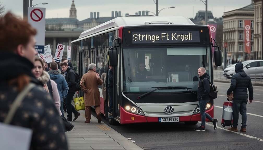German Public‑Transport Strikes Stall Commutes as Union Demands Shorter Hours, Higher Pay and New Funding for 150 Companies.