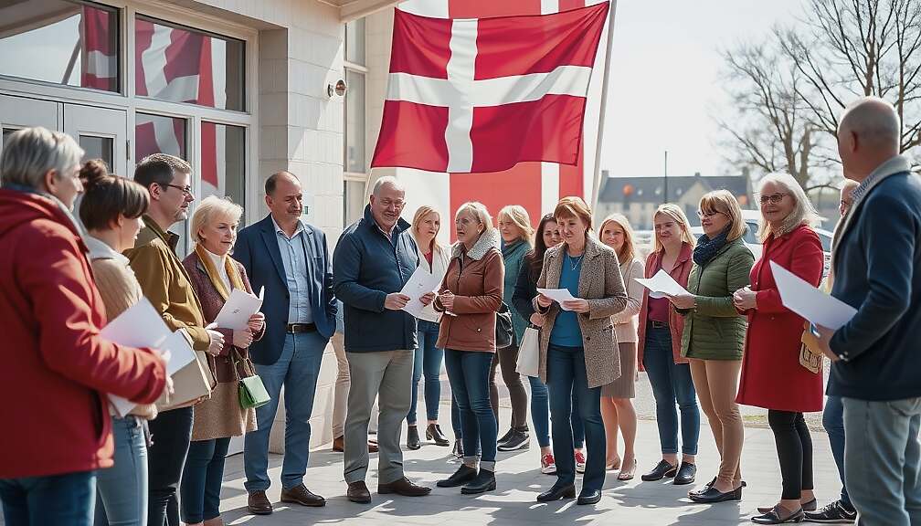 Exit Poll: Danish Social Democrats Lead, Red Bloc Expected to Outpace Blue Bloc in Parliamentary Race