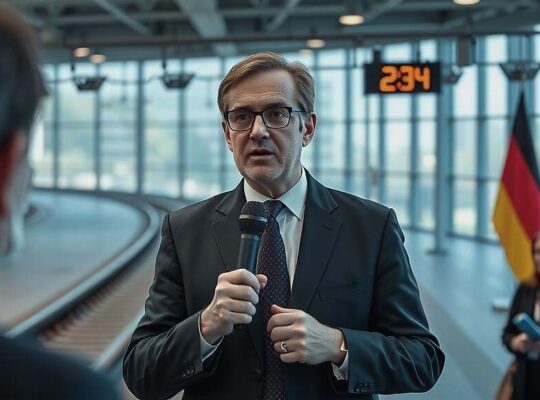 Transport Minister Sets Track for Deutsche Bahn's Reboot Amid 2025 Mixed Results