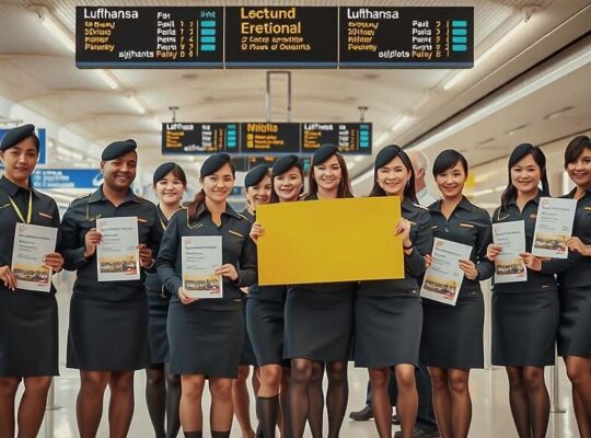 Lufthansa and Cityline Flight Attendants Vote Over 94% in Favor of Strike Action.