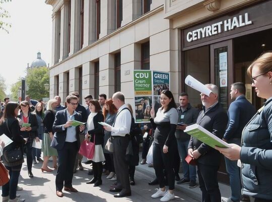 Insa Poll: CDU Slightly Ahead of Greens in Baden-Württemberg State Election