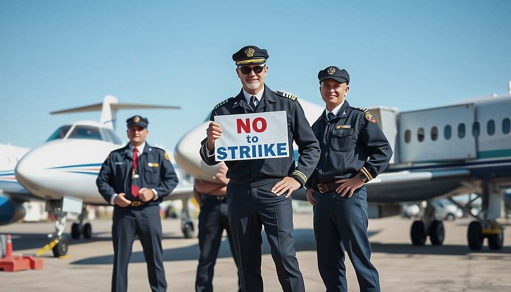 Pilots Canceled Strike Over Global Tensions, Highlighting Middle East Conflict Impact on Flight Safety and Stability.