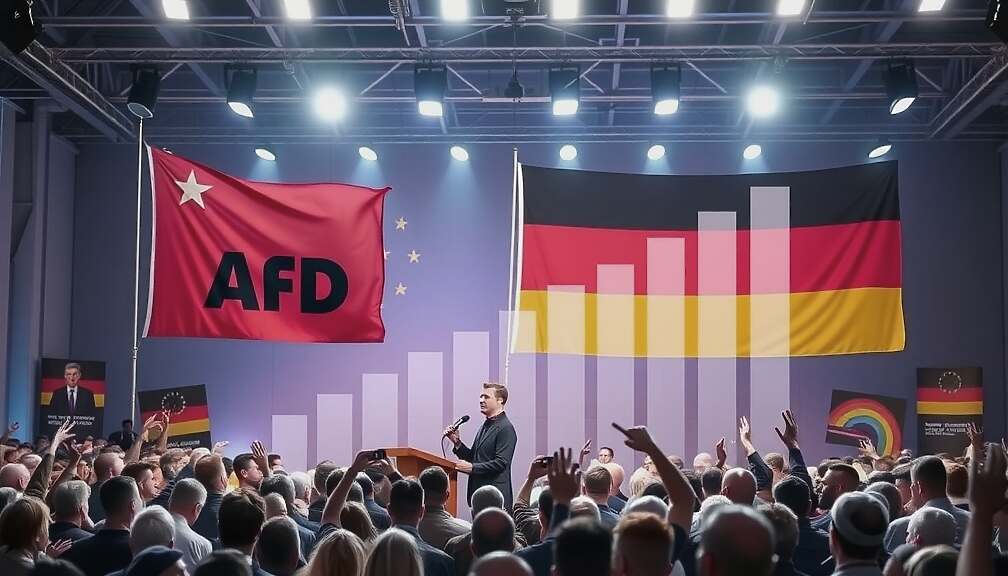 AfD and Union Share 26 % in Insa's Sunday Trend, SPD Hits Record Low.