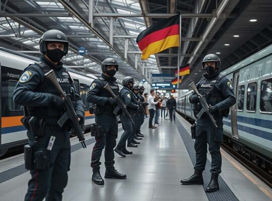 German Federal Police on High Alert at Train Stations and Airports Amid Iran Conflict Escalation