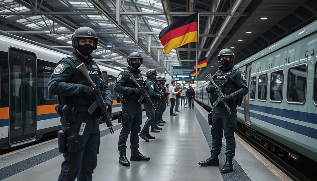 German Federal Police on High Alert at Train Stations and Airports Amid Iran Conflict Escalation