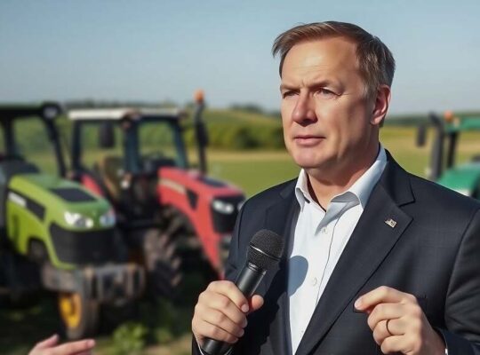 German Farmers Union Demands CO2 Diesel Tax Suspension Amid Energy Price Surge