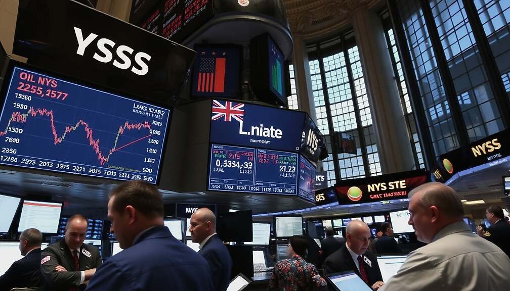 US Stock Indices Taper Down as Oil Prices Plunge Amid Trump‑Iran Tensions