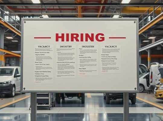 German Auto Industry Loses 20 % of Job Openings as R&D and Management Roles Shrink, While Legal Positions Gain %