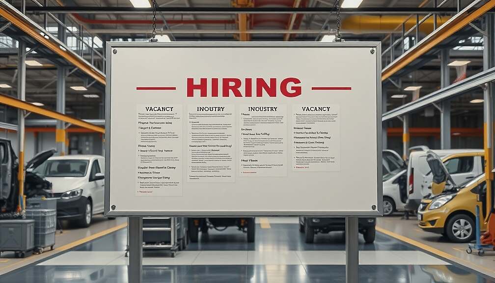 German Auto Industry Loses 20 % of Job Openings as R&D and Management Roles Shrink, While Legal Positions Gain %