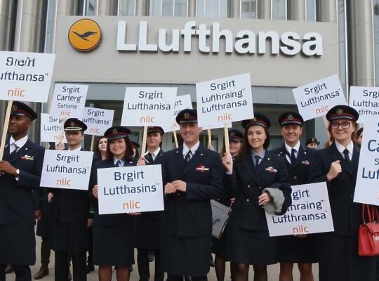 German Pilots' Union VC Calls for Lufthansa Strikes Thursday‑Friday Over Pay and Pension Dispute