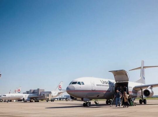 First German Evacuation Flight for Vulnerable Passengers Lands in Frankfurt.