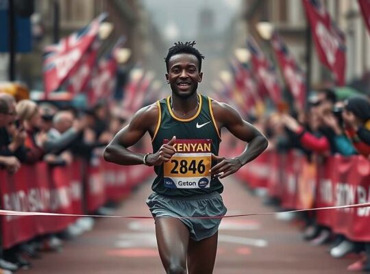 Kenyan Runner Shatters Marathons Record, Becoming First to Break Two-Hour Barrier in London