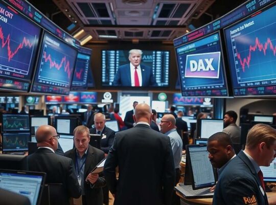 Trump's Warning Sparks DAX Slide and Oil Surge }