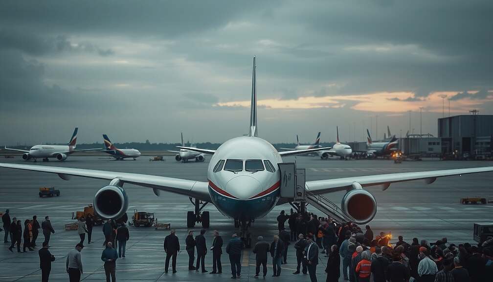 Airline Strikes Continue as Lufthansa Cabin Staff Join Pilot Work Stoppages Over Contract Disputes